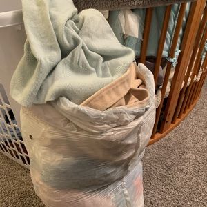 HUGE trash bag full of clothes